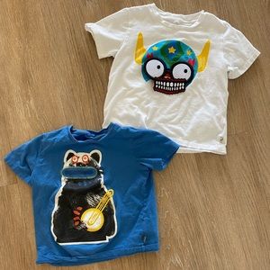 2 Stella McCartney kids tshirts